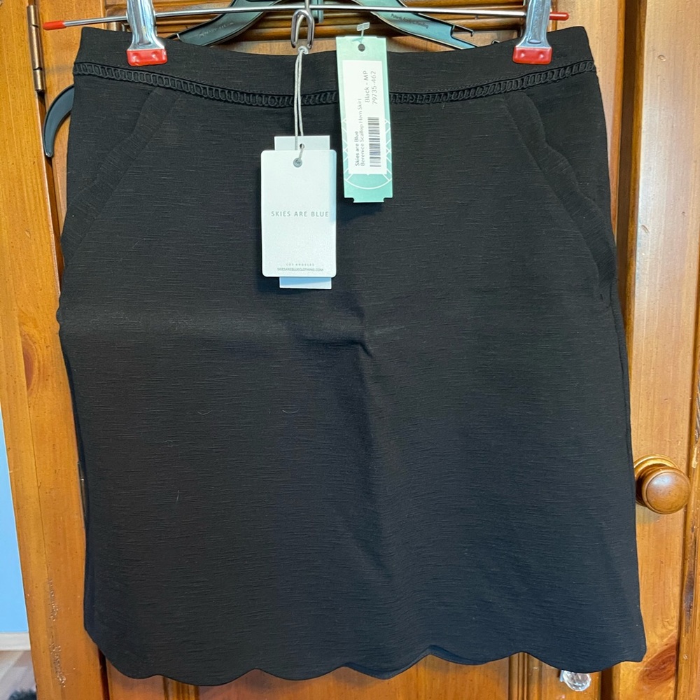 NWT scalloped mini skirt from stitch fix